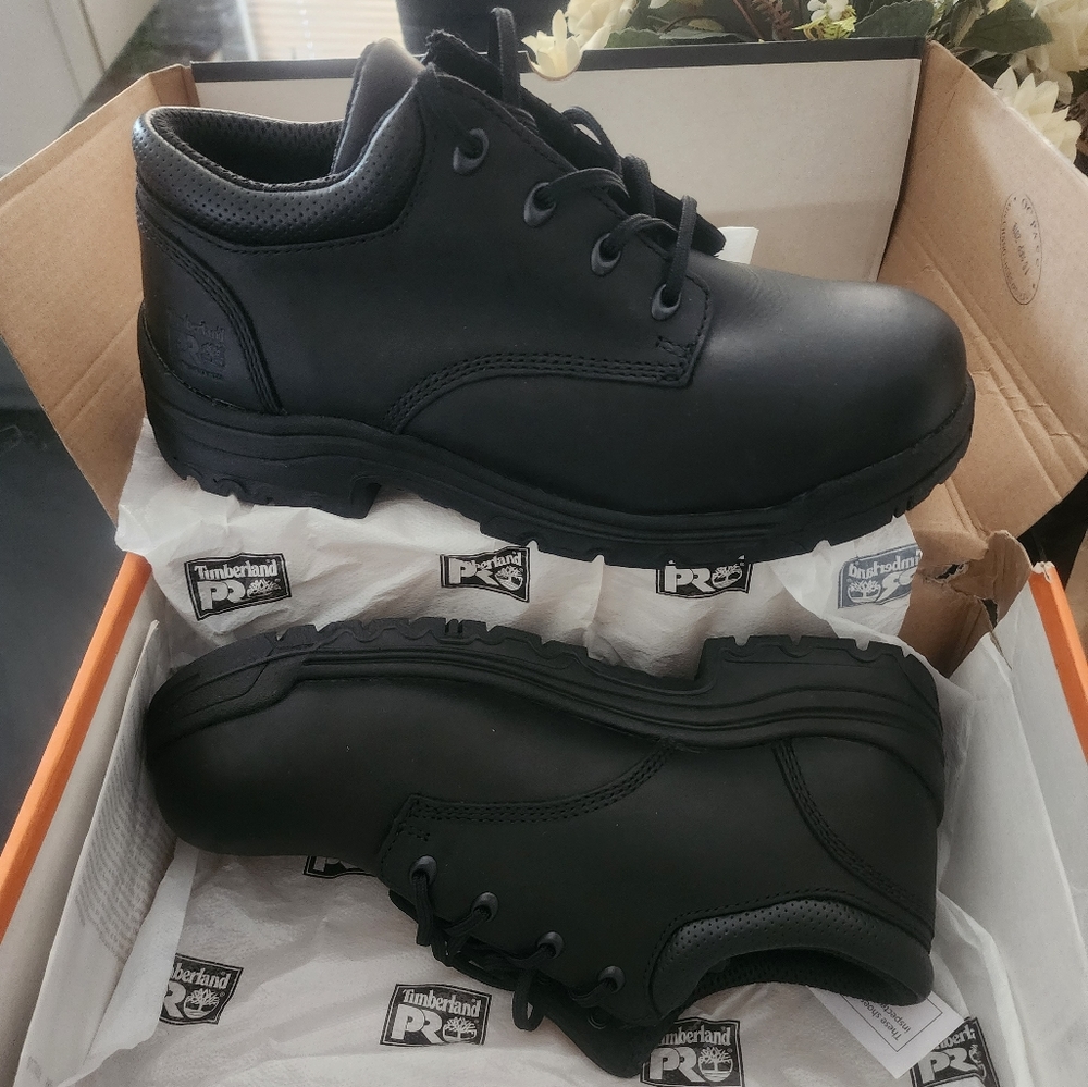 Timberland pro steel toe boots men's 10.5